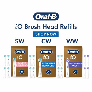 Oral-B 歐樂B 微震牙刷 IO系列刷頭 [實體店面]原廠製造盒裝