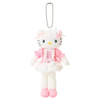 Sanrio 三麗鷗 時尚衣櫥系列 長腿造型玩偶吊飾 Hello Kitty 緞帶 112534N
