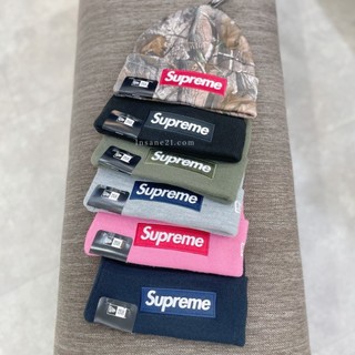 SUPREME x NEW ERA BOX LOGO 毛帽 帽子 保暖 單品 潮牌【Insane-21】