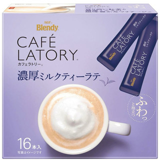 #日本零食#【現貨】🇯🇵 AGF BLENDY 濃厚奶茶 特濃奶茶 日本奶茶 奶茶 16入 盒裝【異國零嘴輕鬆Buy】