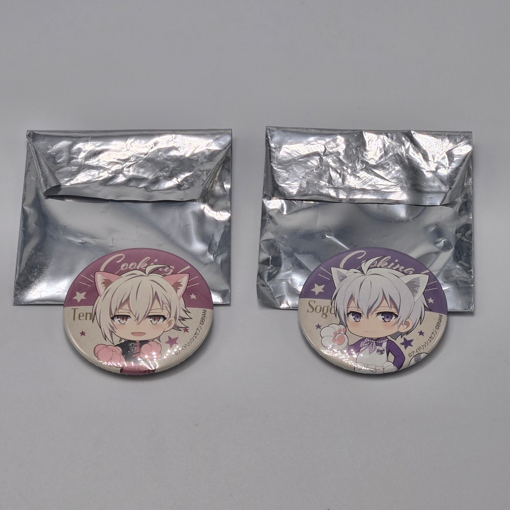 偶像星願 IDOLiSH7 九條天 逢坂壯五 南嘉堂 C賞 貓咪 徽章 可選 現貨【H2512439】