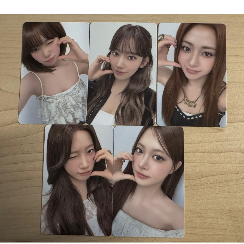 LE SSERAFIM 台灣 簽售 特典 小卡 HOT 迷你五輯 采源 櫻花 允真 一葉 恩採 台北 網銀國際影視