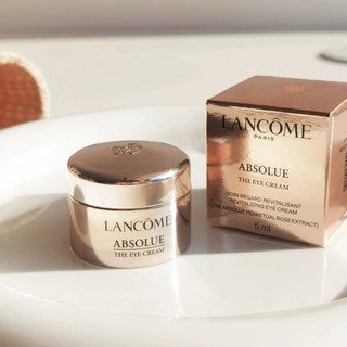 現貨蘭蔻 絕對完美菁純眼霜 5ml 小樣 Lancôme Absolue 玫瑰修護 淡化細紋