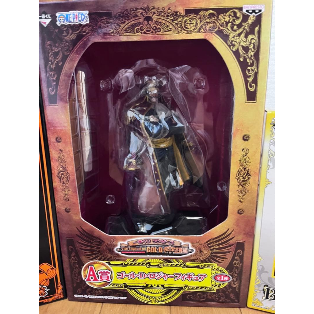 [玩具星人]日版景品 G0 一番賞 海賊王 A賞 GOL D ROGER 哥爾 D 羅傑 羅傑 公仔 模型 pvc
