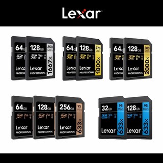 隔日到貨🚚【Lexar 雷克沙】SDXC 記憶卡-32G/64G/128G/256G/512G 大卡 相機卡 原廠正貨