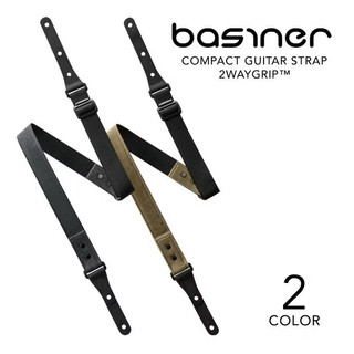 全新原價1490 Basiner 吉他背帶 Compact 背帶 2WAYGRIP™ relic khaki 卡其色
