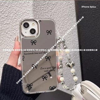 鏡面蝴蝶結手機殼 iPhone 8plus 7plus 6plus 6Splus 8 7 6 6S SE2 SE3