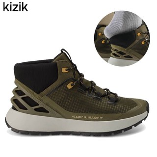 【KIZIK 美國】Wasatch Mid 瓦薩奇 男款中筒休閒鞋 墨綠 UWAM2502 高回彈 防潑水 好穿脫
