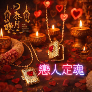 【泰月泰國靈性飾品🇹🇭】《心匣鎖愛・戀人定魂紅心聖盒》｜他的心只為你開❤️只想黏你💋第三者自動退散🔥愛被你一人收藏✨