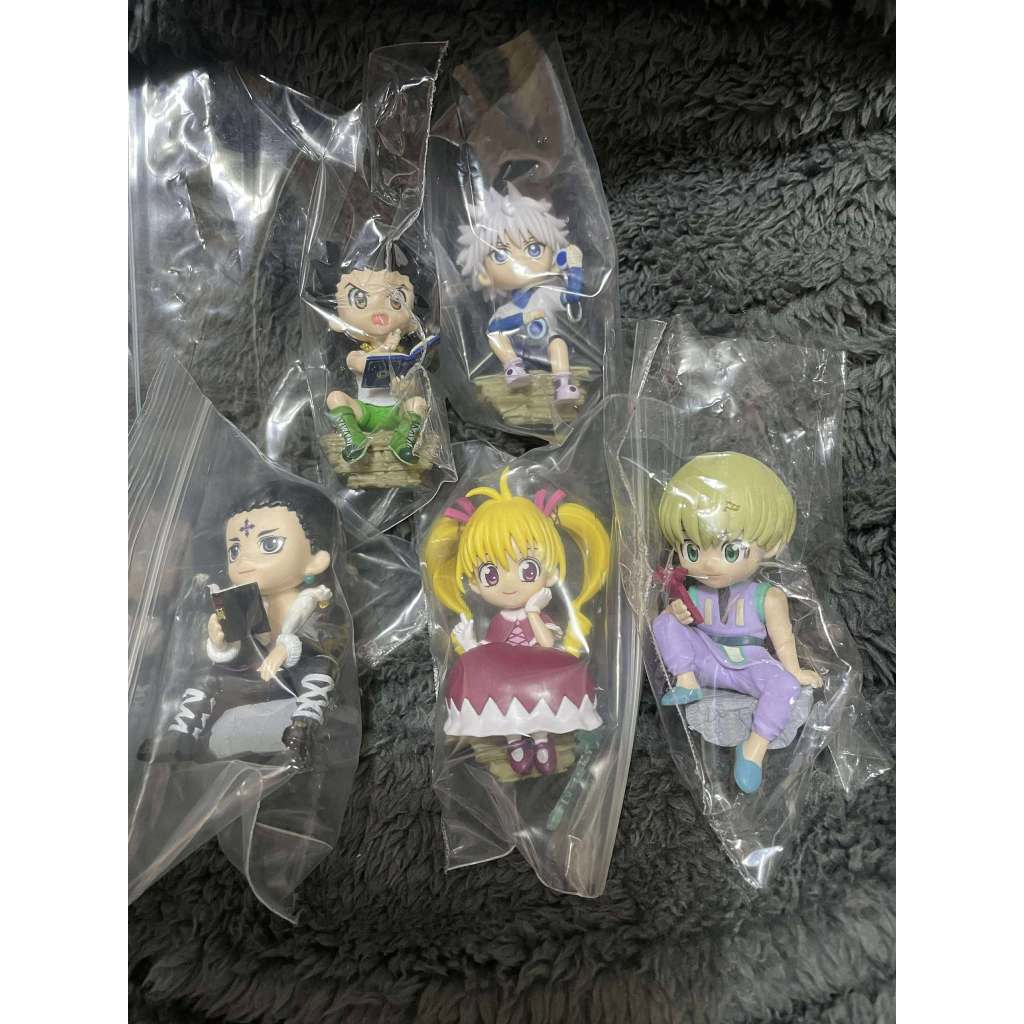 Re-ment 盒玩 獵人HUNTER×HUNTER 庫洛洛 小傑 奇犽 比司吉 飛坦 俠客 冒險×修行×暗躍