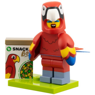 LEGO 樂高 71051 28代人偶包 12號 Parrot Costume Fan 鸚鵡 全新已拆封確認角色