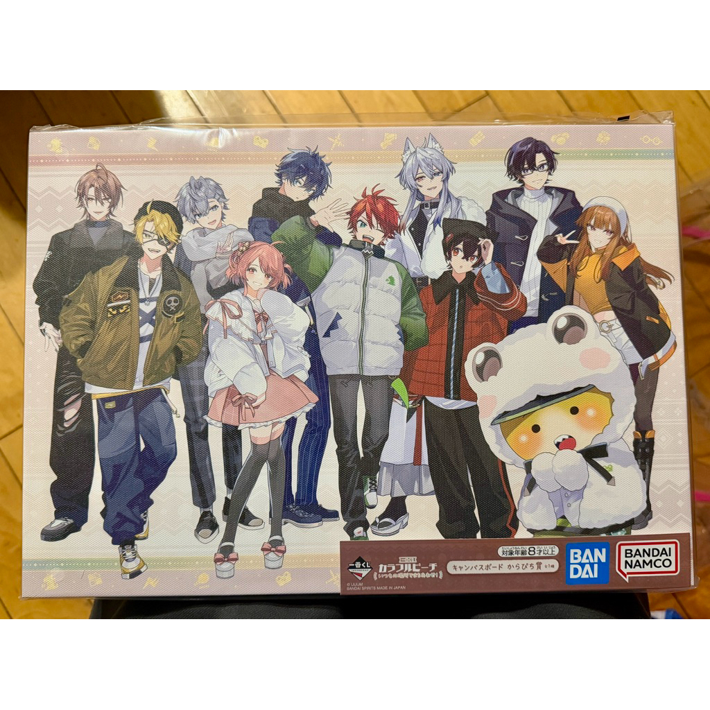 《現貨不用等！》日本 虛擬偶像 Colorful Peach 七彩桃子 約定的老地方見 全員大集合 大畫板 超稀有