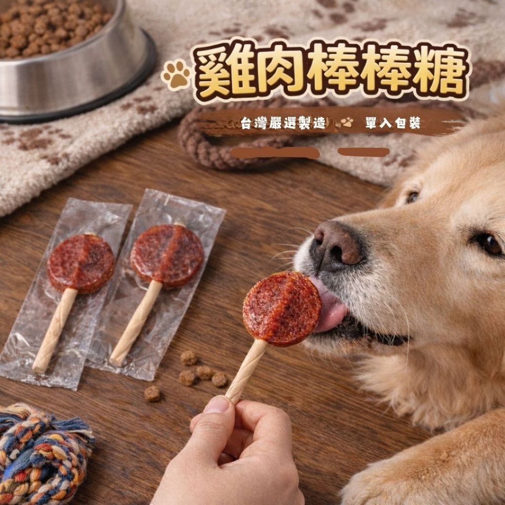 【金菘泓】雞肉棒棒糖 單入真空包裝 六種口味🌟 雞肉棒棒糖 狗狗零食 狗零食 雞肉零食