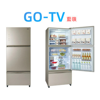 [GO-TV] 聲寶 SAMPO 530公升 變頻三門冰箱 (SR-C53GDV) 限區配送