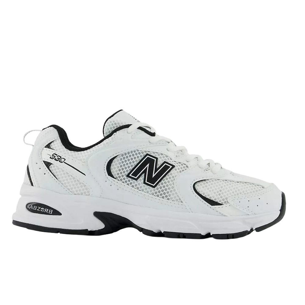 New Balance 530 復古 復古 輕量 男鞋 女鞋 D楦 白 黑 MR530EWB