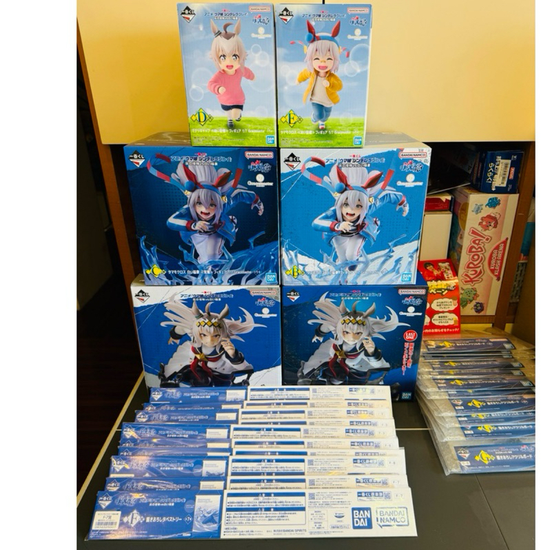 🔥【全新現貨】日版 一番賞 賽馬娘 灰髮灰姑娘 灰之怪物VS白色稻妻 A賞 B賞 C賞 D賞 E賞 最後賞 小栗帽 玉藻