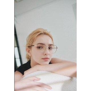 ［🇺🇸Jill Stuart] 粉紅漸層墨鏡MELISSA Square Metal Sunglasses