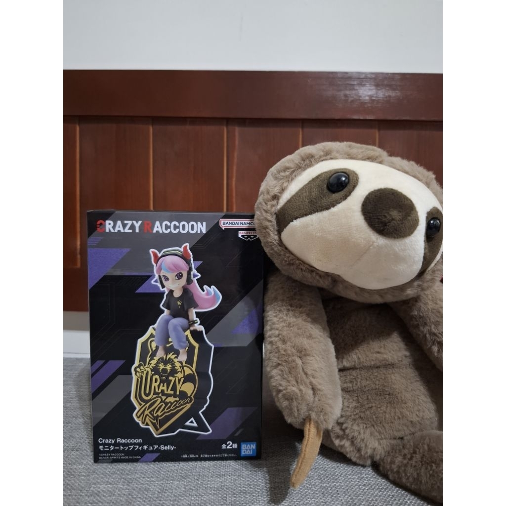 全新現貨 日版 BANPRESTO 瘋狂浣熊 傑斯帕 CRAZY RACCOON Selly 坐姿 B款 景品 公仔