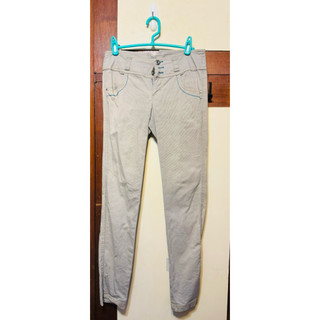 gozo 長褲 卡其 女版 應該是S號 二手衣物 second hand clothes pants