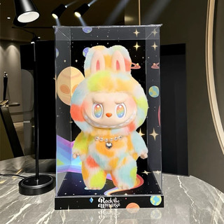 Labubu 拉布布 THE MONSTERS前方高能ROCK THE UNIVERSE 搪膠毛絨 展示盒