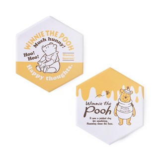 迪士尼小熊維尼蜂巢造型杯墊-Norns Original Design Winnie the Pooh 吸水墊