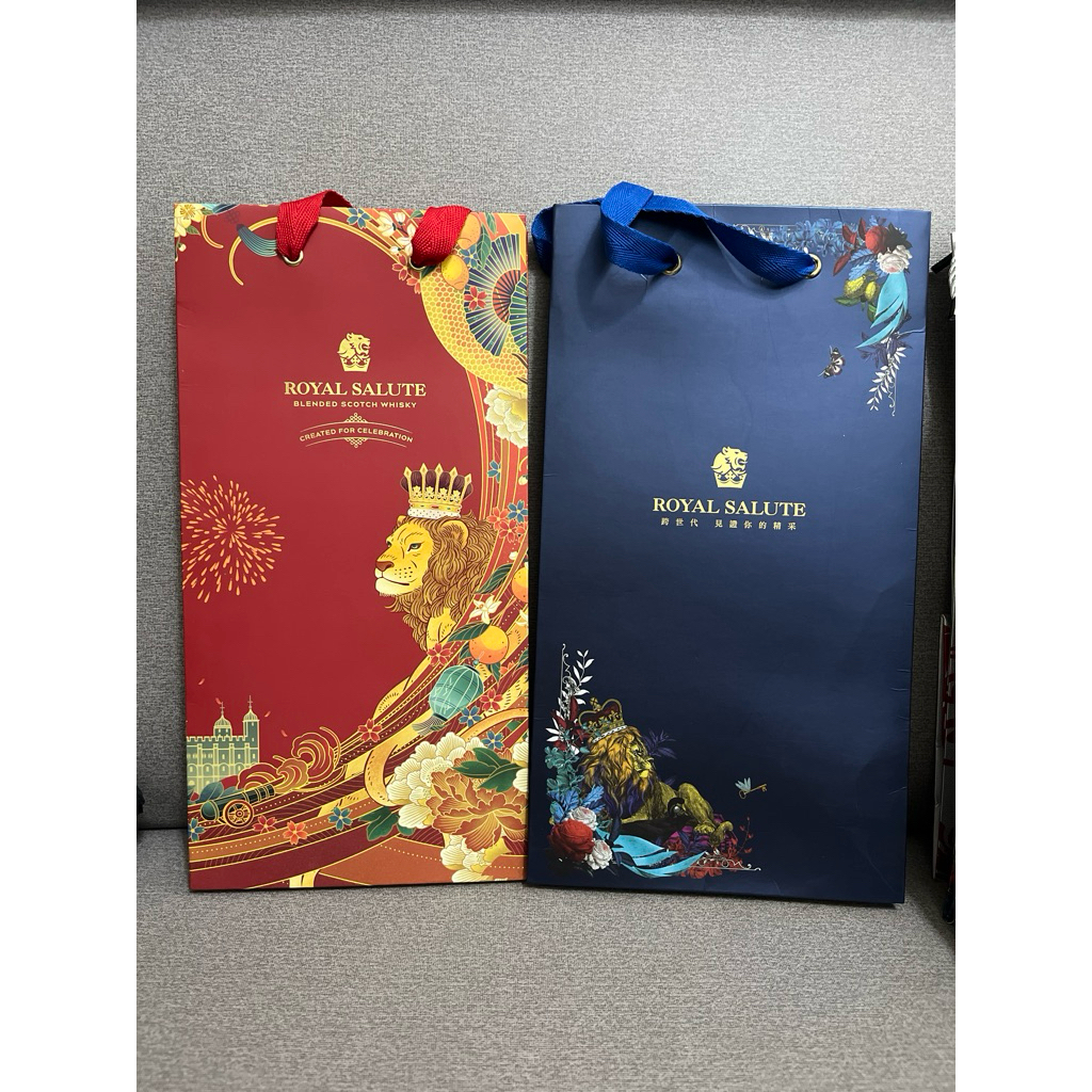 皇家禮炮 提袋 禮袋 威士忌提袋 紙袋