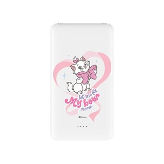 【TOYSELECT】Disney Cats And Dogs-優雅的瑪麗貓款雙線快充10000mAh行動電源