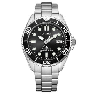 CITIZEN 星辰 Promaster 200米光動能潛水錶-40.6mm黑 BN0261-51E