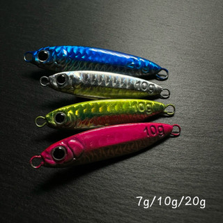 【ZOOM】青鱗魚鐵板 7g/10g/20g 餌魚 微鐵 微物鐵板 鐵板路亞 岸拋鐵板 瓜瓜 飛扁 爛槽 紅甘 煙仔虎