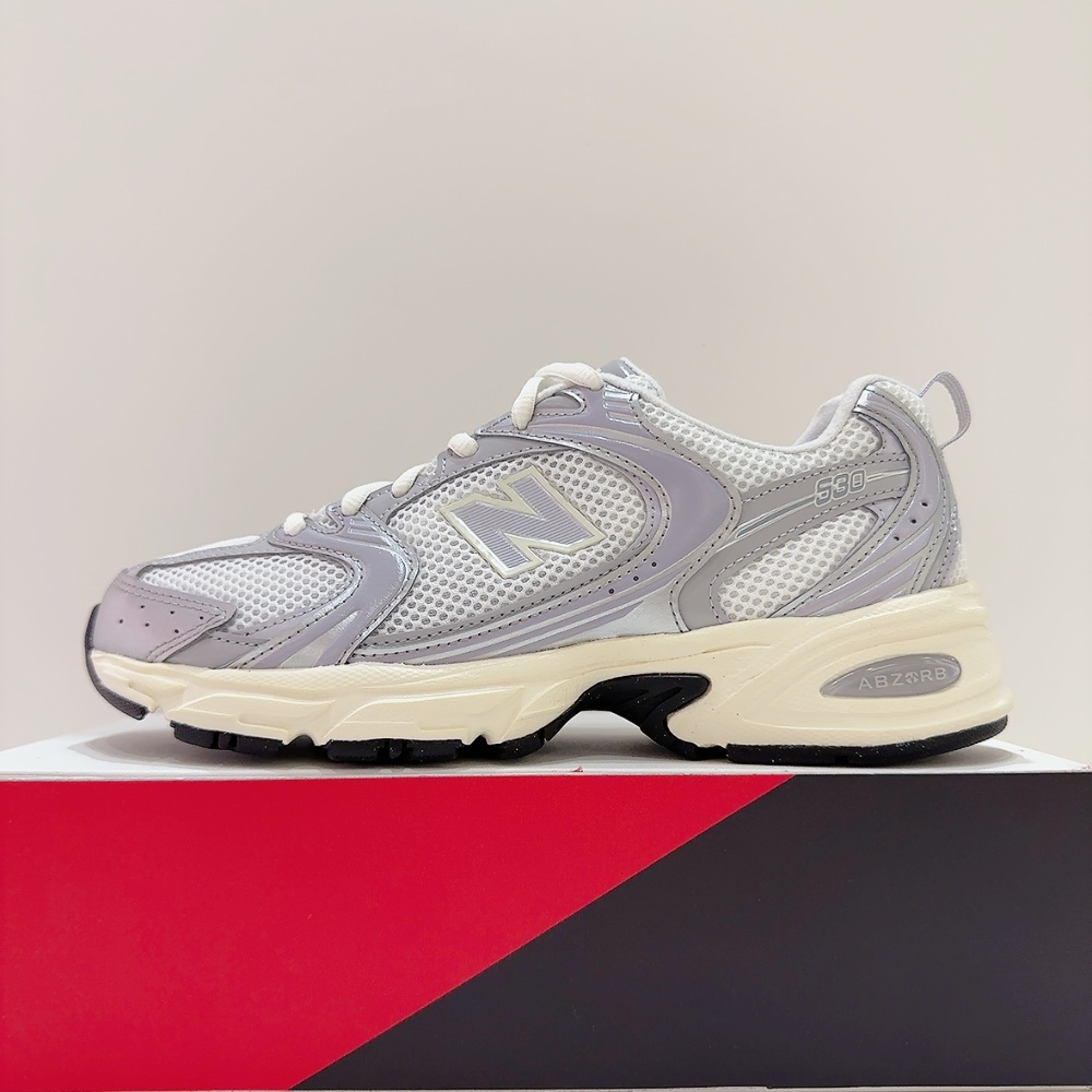 New Balance NB 530 男女款 銀色 淡紫色 透氣 輕量 緩震 D楦 休閒 老爹鞋 慢跑鞋 U530SEA