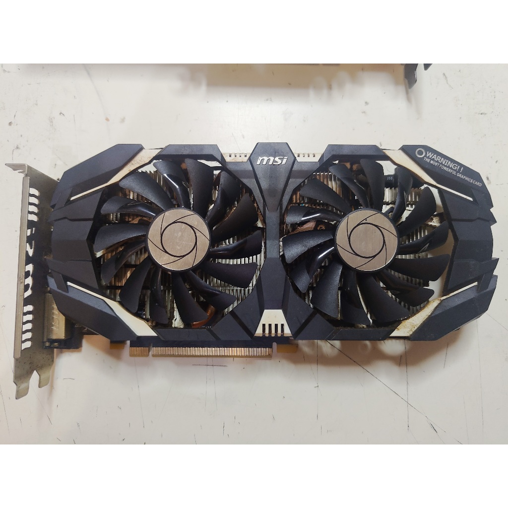 知飾家 故障品 MSI GTX 1060 6GT OCV1 顯示卡