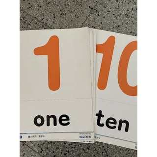 英語教學圖卡 英語圖卡 單字卡 數字圖卡 英語教學卡
