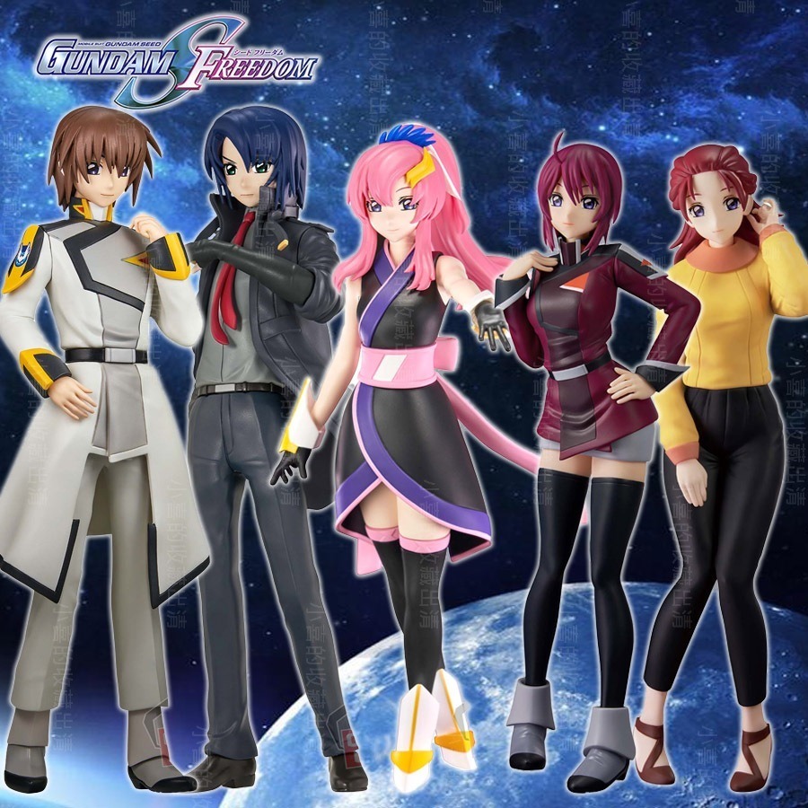 🦈大鯊日舖 全新現貨 BANDAI 機動戰士鋼彈 SEED FREEDOM 拉克絲 煌大和 阿斯蘭 露娜 景品公仔 日版