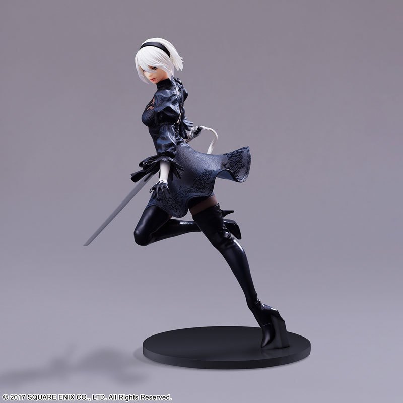 現貨 SQUARE ENIX 尼爾 自動人形 NieR:Automata 2B 無面罩ver. PVC完成品