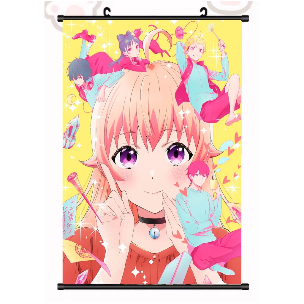 【非現貨】WITCH WATCH 魔女守護者 掛軸40X60CM 若月妮可 乙木守仁 風祭監志 動漫週邊