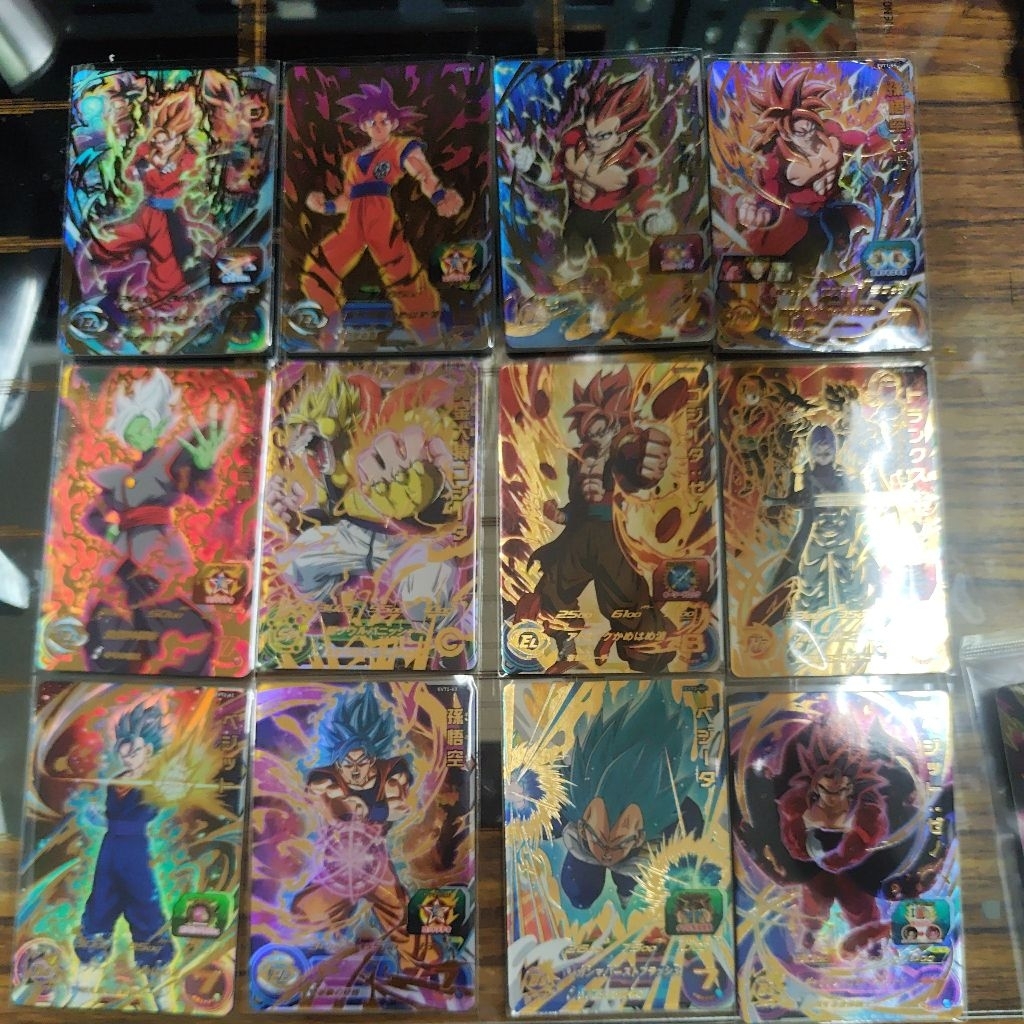 七龍珠英雄 EVT 卡盒 EVT1 EVT2 四星卡 黃金巨猿悟吉塔 扎馬斯 達洛特 悟吉塔 孫悟空 達爾