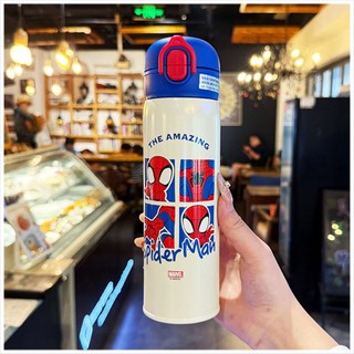 天藍小舖-蜘蛛人四格表情雙飲保溫杯500ml-單1款-A11115614
