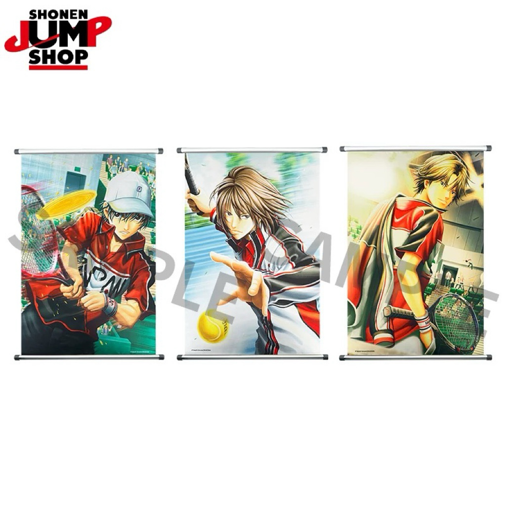 上海JS官方正版 網球王子 掛畫 掛軸 原畫動漫周邊 越前龍馬