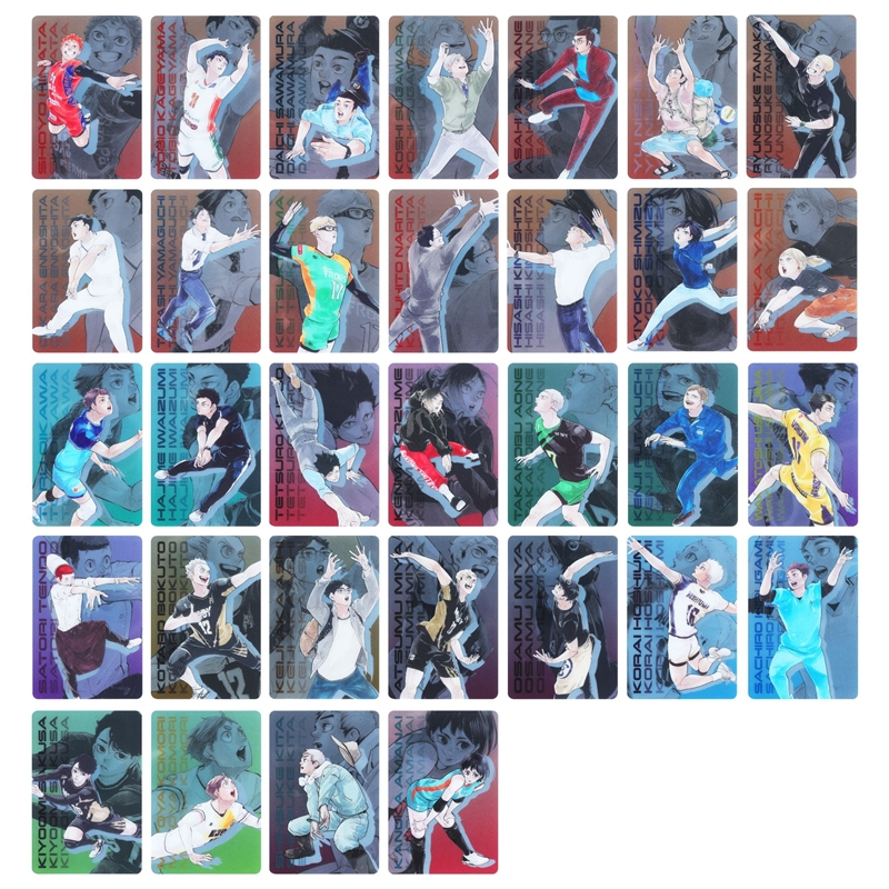 【TSK代購】排球少年 ハイキュー KIRA PICARD 小卡 相卡 閃亮 卡片 影山 及川 宮侑 木兔 研磨 閃卡