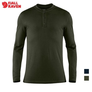 【Fjallraven 北極狐】Singi Henley 男羊毛排汗衣 登山底層衣 戶外 內搭衣 81900
