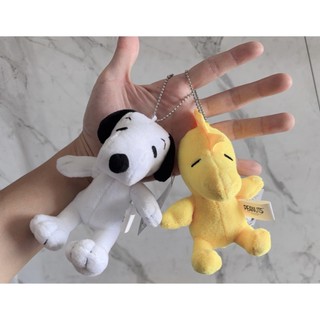 史努比 SNOOPY 史奴比 糊塗塌客 小黃鳥 娃娃 玩偶 吊飾 4吋 史努比 SNOOPY吊飾 SNOOPY娃娃吊飾