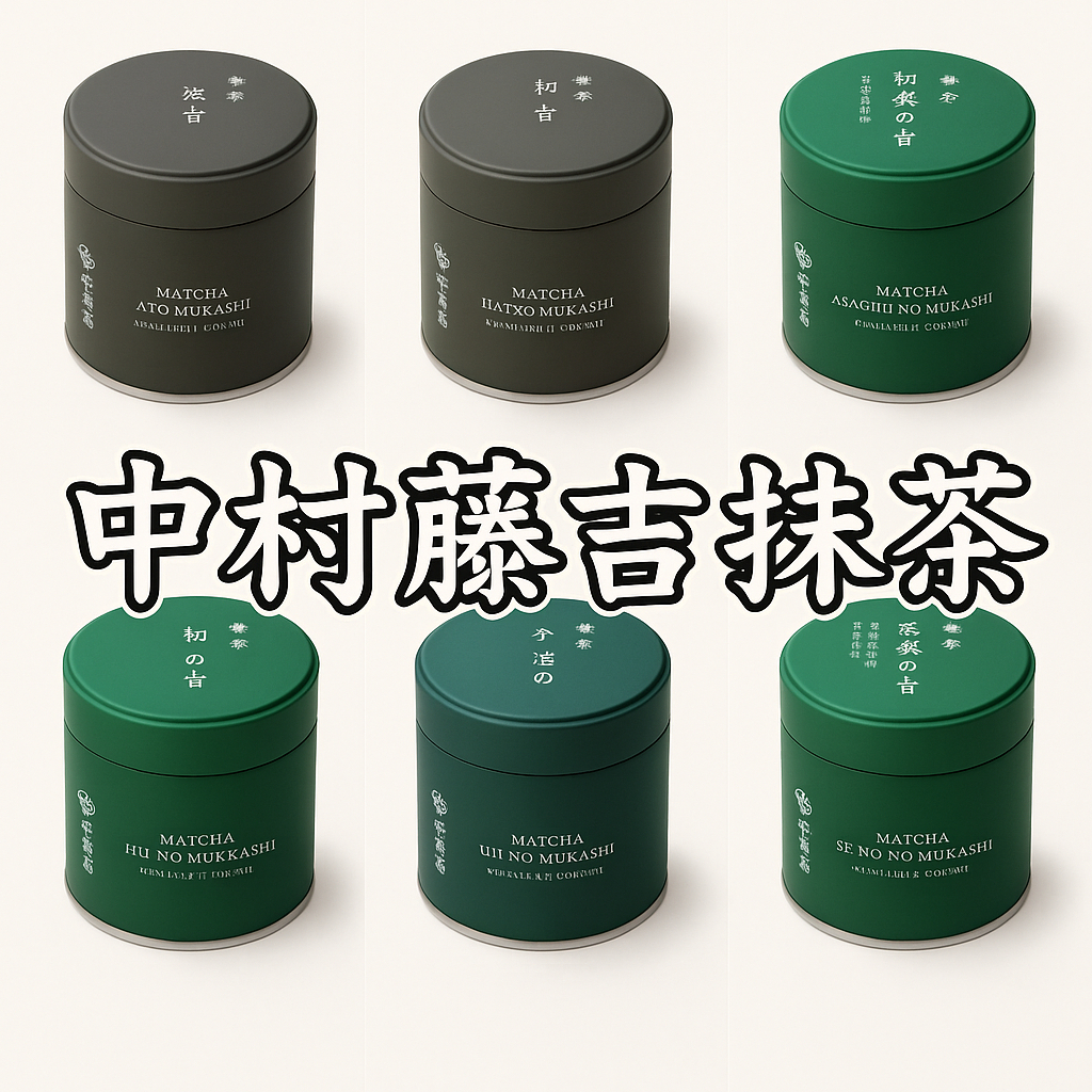 【🛬預購2周抵台寄出】日本中村藤吉本店／濃茶／抹茶／30g缶入