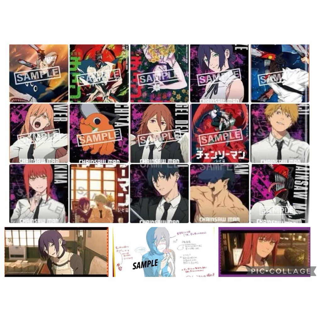 🔥電影正版🔥鏈鋸人 蕾潔篇 A3工藝海報 膠卷 透卡 Imax帕瓦 波奇塔 波姆 瑪奇瑪 淀治 血紅 夜光電影劇場版