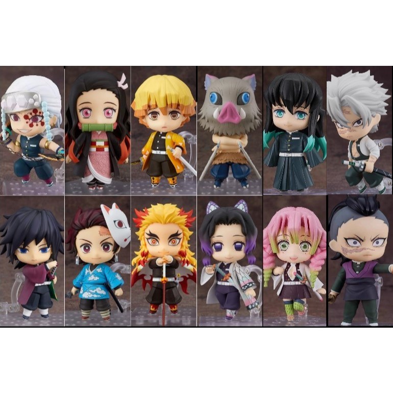 【 現貨 】 鬼滅之刃 公仔 竈門 彌豆子 Q版 黏土人 超Q 炭治郎 妹妹 善逸 我妻善逸 不死川玄彌