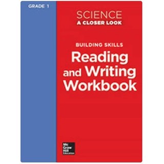 9780022840716 Science, A Closer Look Grade 1, WB