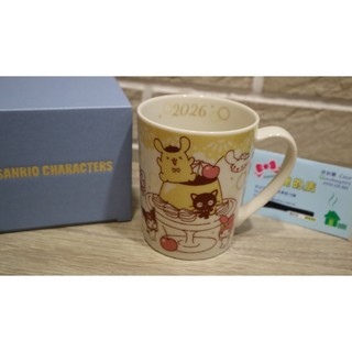 婕的店日本精品~日本帶回~Sanrio Kitty家族2026紀念馬克杯(日本製)