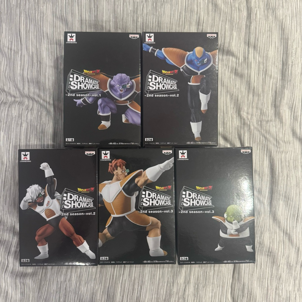 🇯🇵日空版 金證 七龍珠 DRAMATIC SHOWCASE vol1名場景 基紐特戰隊 基紐 巴特 古杜 吉斯 利庫姆