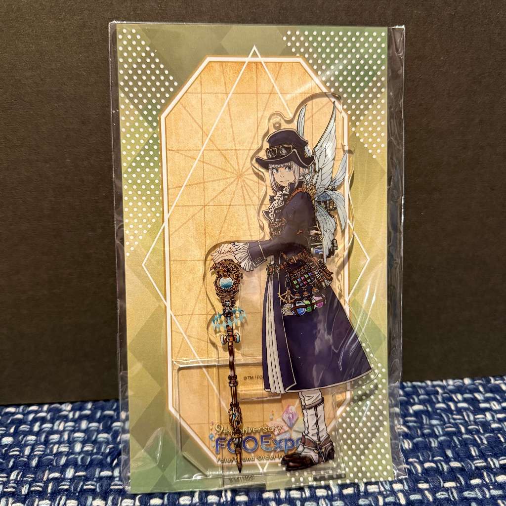 <火土旅行箱>FGO_Fate/Grand Order_9周年官方周邊_日版立牌單售_奧伯隆/梅林/高杉/嚴窟王