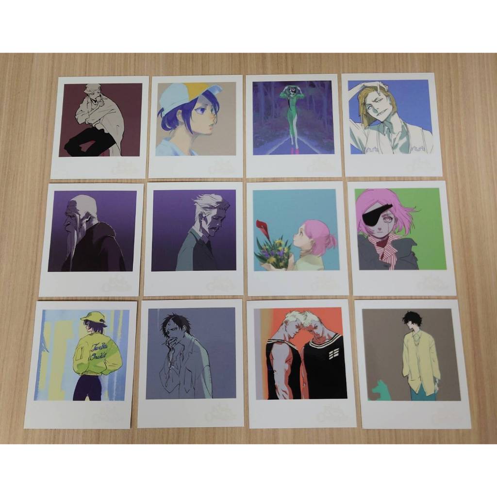 死神 BLEACH 日版 LOCUS OF BRAVE FC 拍立得 一護 露琪亞 平子 雀部 八千流 碎蜂 阿近 拳西