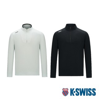 K-SWISS KniteManToManTee 長袖T恤 男 兩色任選